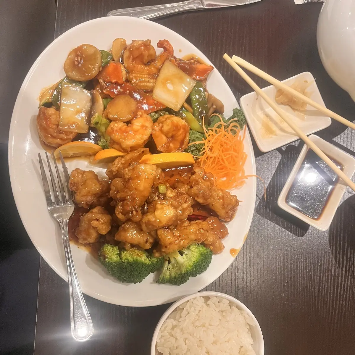 orange chicken 陈皮鸡